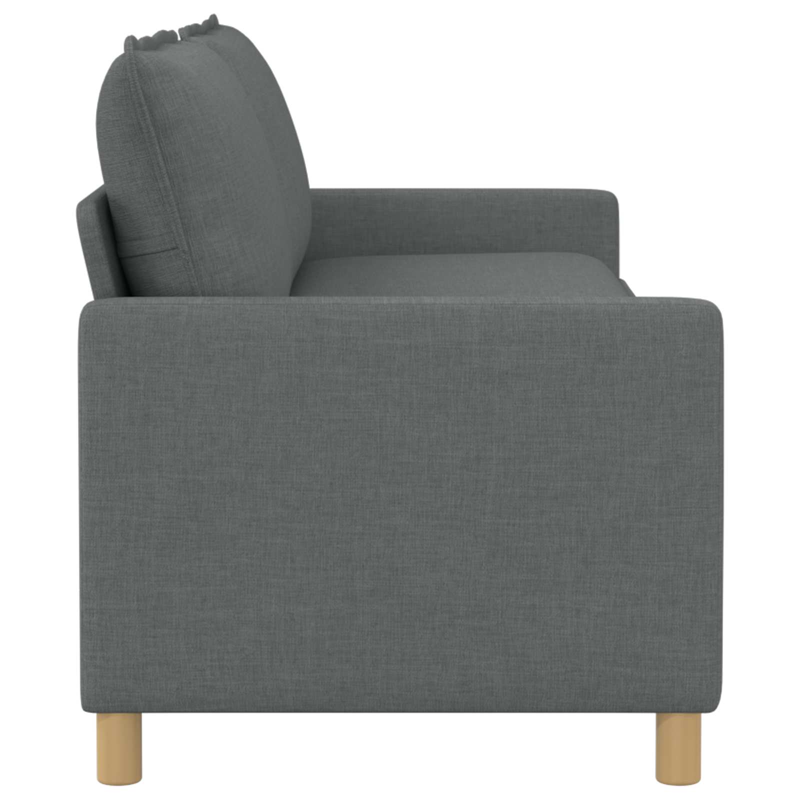 Sofa Mørkegrå 196 x 81 x 87,5 cm Stof