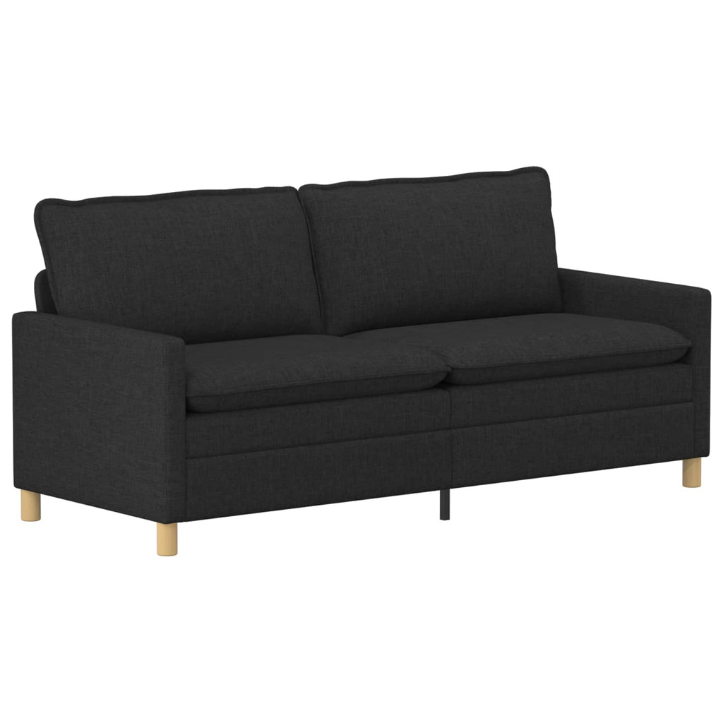 Sofa Sort 196 x 81 x 87,5 cm Stof